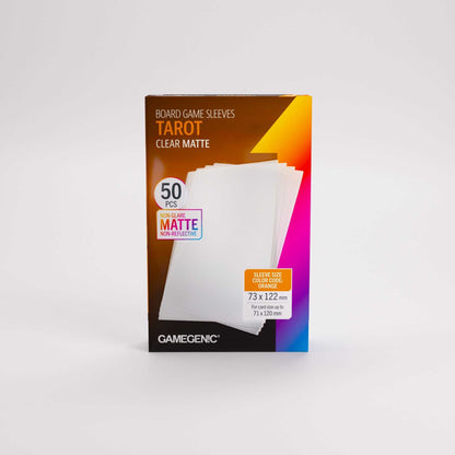 UNIT Gamegenic Board Game Sleeves Tarot Clear Matte 50 ct Gaming Accessory 3