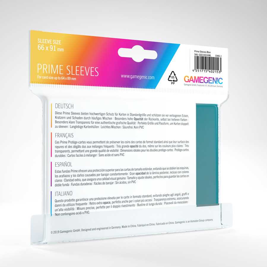 Prime Sleeves - Blue (100) 2