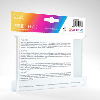 Prime Sleeves White 100 Card Sleeve by Gamegenic 2