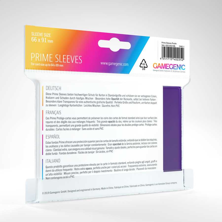 Prime Sleeves - Purple (100) 2