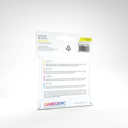 MATTE Big Square- Sized Sleeves: 82 x 82 mm (50) 2