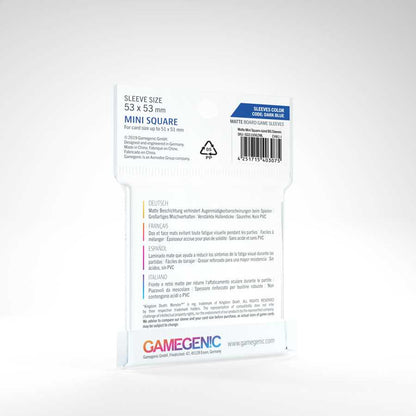 MATTE Mini Square- Sized Sleeves: 53 x 53 mm (50) 2