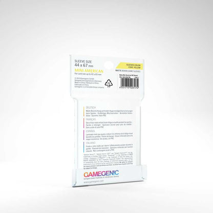 Matte Mini American Sized Boardgame Sleeves 44 X 67 Mm 50 Card Sleeve 2