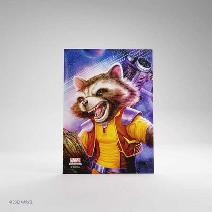 Marvel Champions Fine Art Sleeves – Rocket Raccoon 1