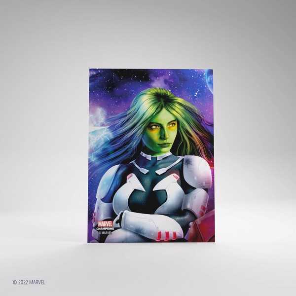 Marvel Champions Fine Art Sleeves – Gamora 1