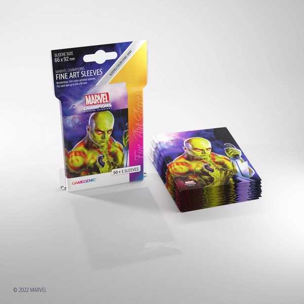 Marvel Champions Fine Art Sleeves – Drax