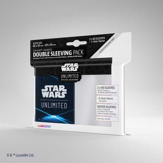 Star Wars: Unlimited Double Sleeving Pack - Space Blue 1