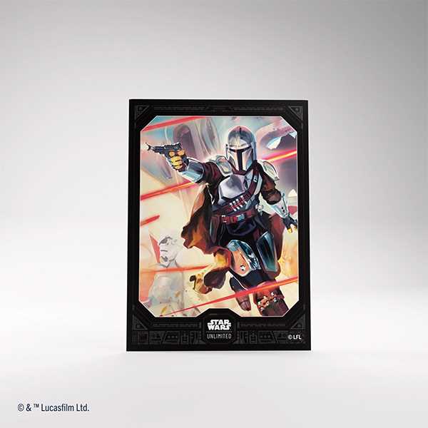 Star Wars Unlimited Art Sleeves Mandalorian Card Sleeve by Gamegenic 2