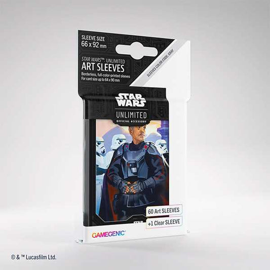 Star Wars Unlimited Art Sleeves Moff Gideon Card Sleeve by Gamegenic 1