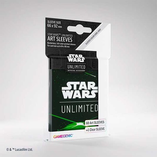 Gamegenic Star Wars: Unlimited Art Sleeves - Space Green 1