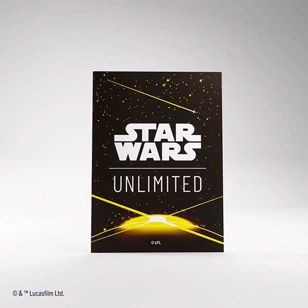 Gamegenic Star Wars: Unlimited Art Sleeves - Space Yellow 2