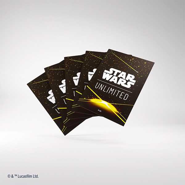 Gamegenic Star Wars: Unlimited Art Sleeves - Space Yellow 4
