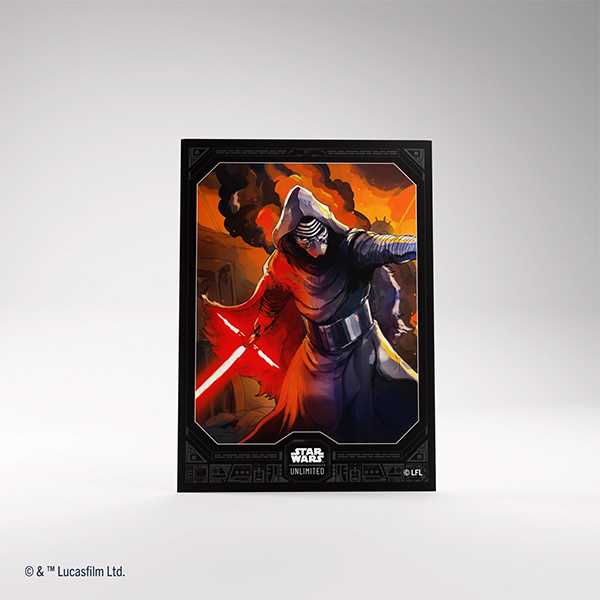 Gamegenic Star Wars Unlimited Art Sleeves Kylo Ren Gaming Accessory 2