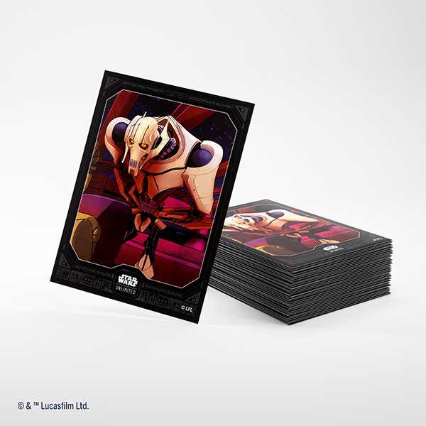 Gamegenic Star Wars Unlimited Premium Art Sleeves General Grievous Card Game Accessory