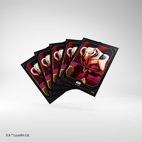 Gamegenic Star Wars Unlimited Premium Art Sleeves General Grievous Card Game Accessory