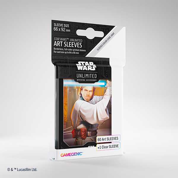 Gamegenic Star Wars Unlimited Art Sleeves Obi Wan Kenobi Gaming Accessory 1