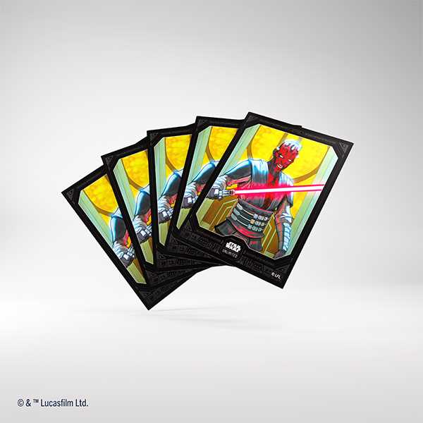 Gamegenic Star Wars Unlimited Art Sleeves Darth Maul Gaming Accessory 4