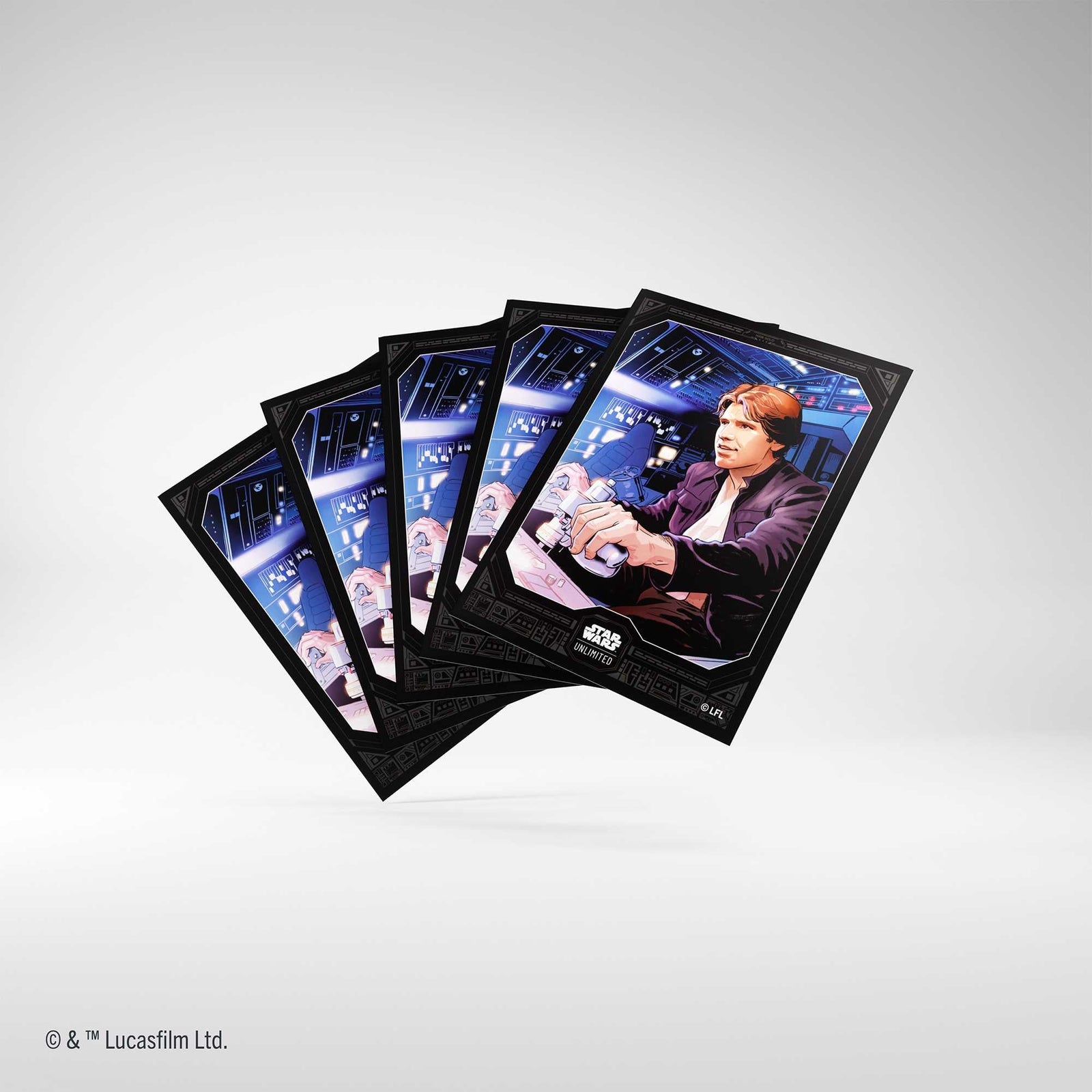 Gamegenic Star Wars Unlimited Art Sleeves Han Solo Gaming Accessory 1