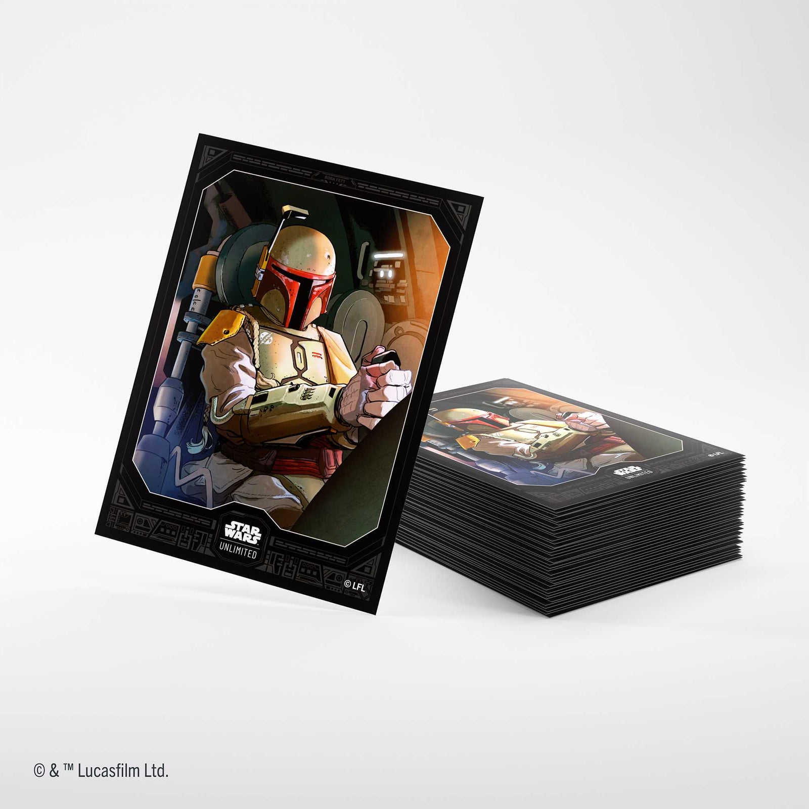 Gamegenic Star Wars Unlimited Art Sleeves Boba Fett Gaming Accessory 2