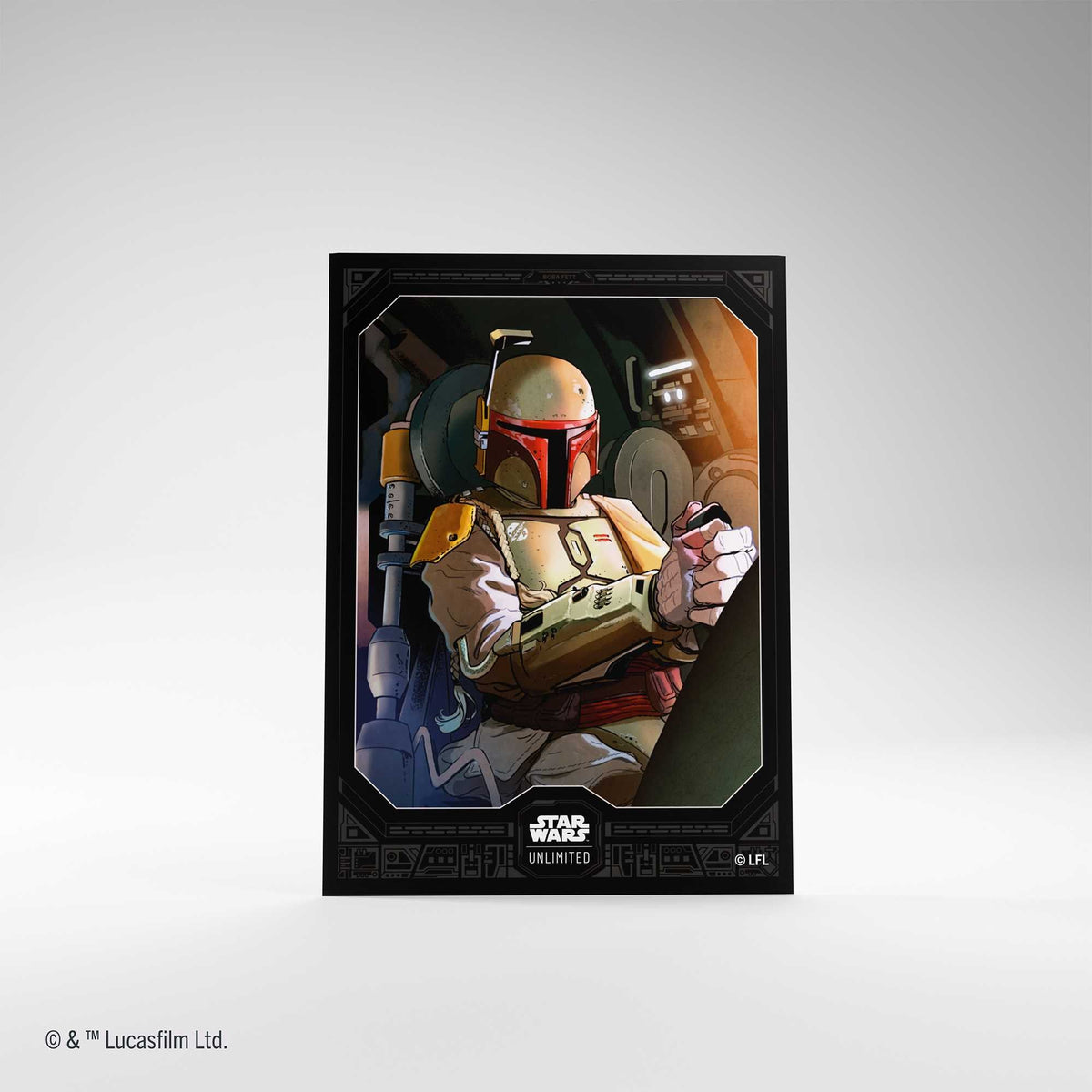 Gamegenic Star Wars Unlimited Art Sleeves Boba Fett Gaming Accessory 3