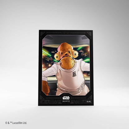 Gamegenic Star Wars Unlimited Art Sleeves Admiral Ackbar Gaming Accessory 3