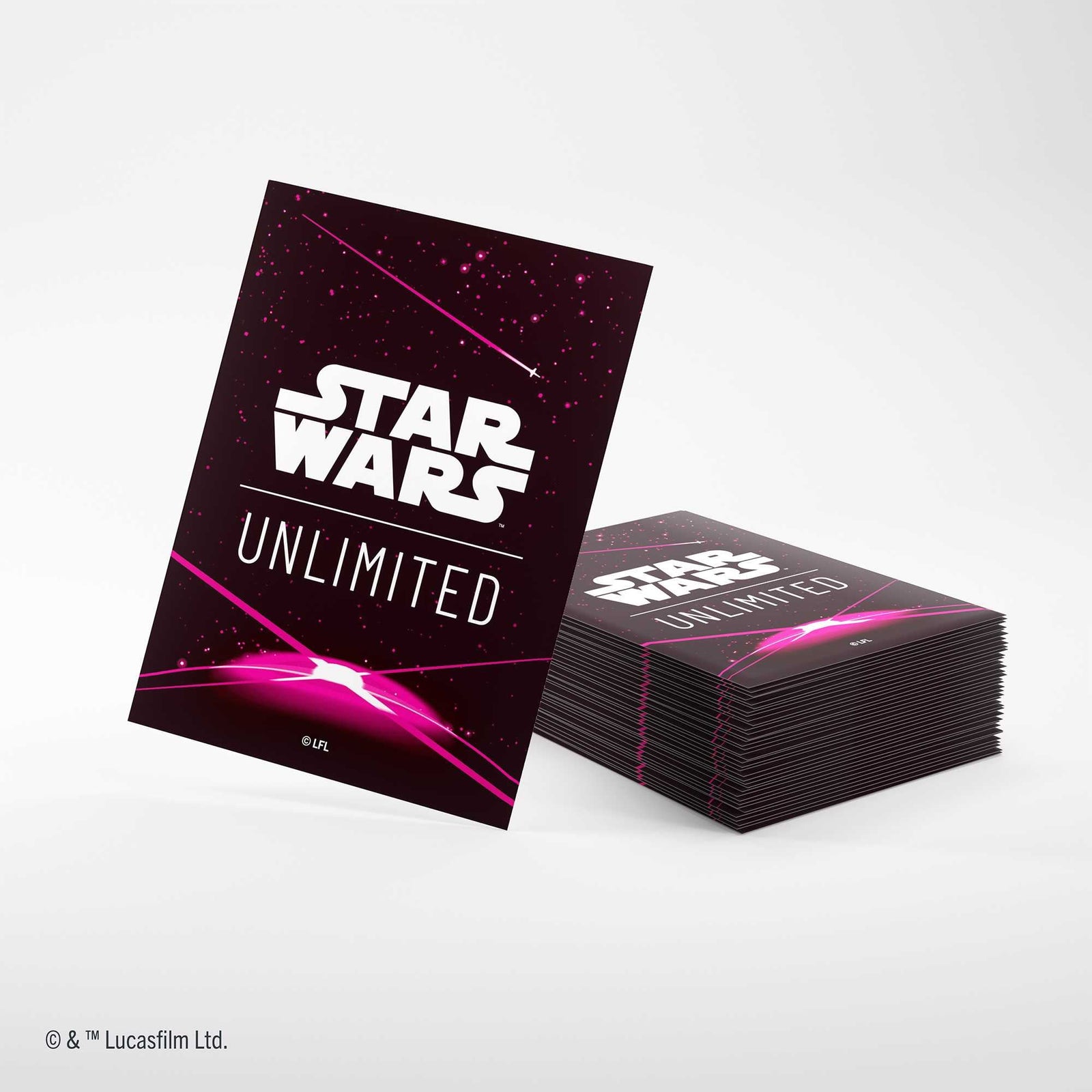 Gamegenic Star Wars Unlimited Art Sleeves Card Back Magenta Gaming Accessory 2
