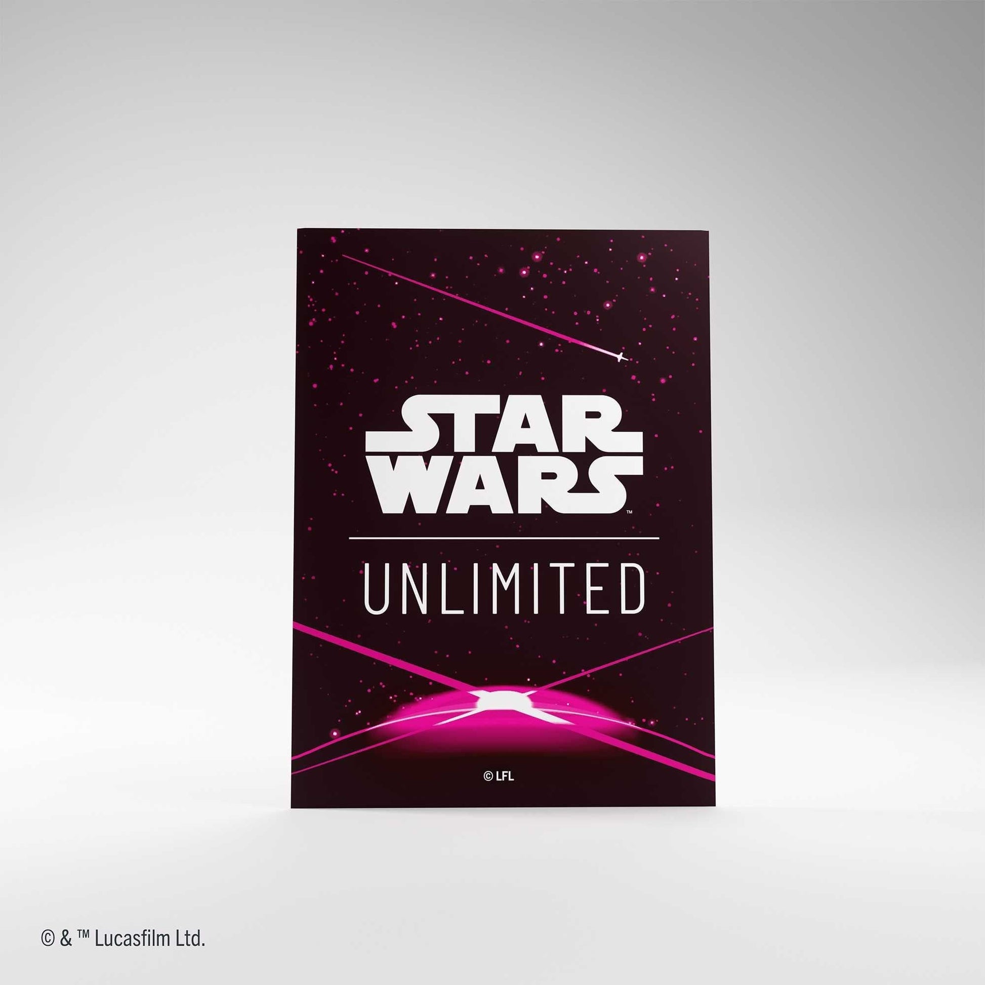 Gamegenic Star Wars Unlimited Art Sleeves Card Back Magenta Gaming Accessory 3