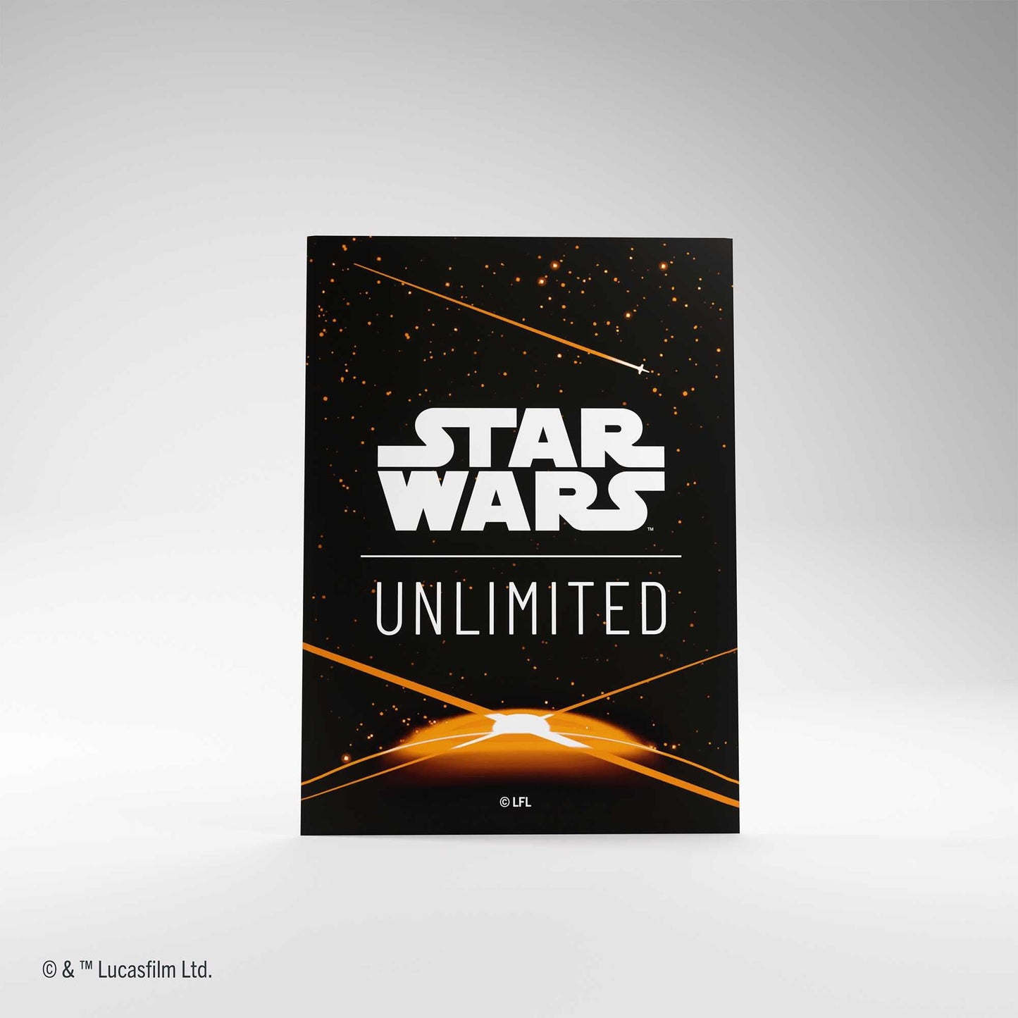 Gamegenic Star Wars Unlimited Art Sleeves Card Back Orange Gaming Accessory 3