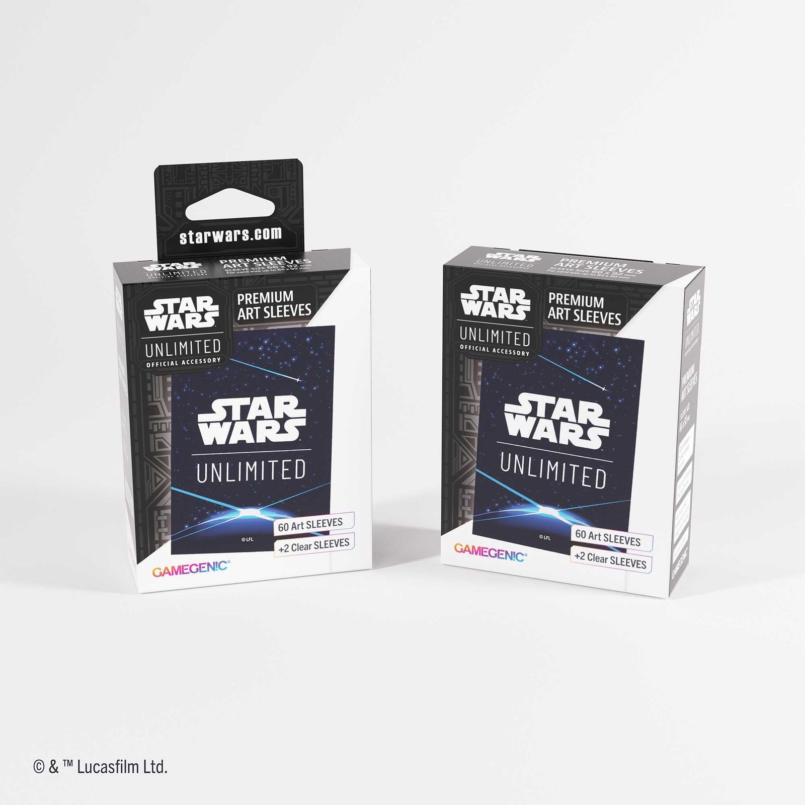 Star Wars Unlimited Premium Art Sleeves Card Back Blue Card Sleeve 1