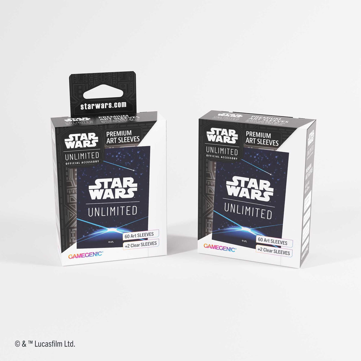 Star Wars Unlimited Premium Art Sleeves Card Back Blue Card Sleeve 1