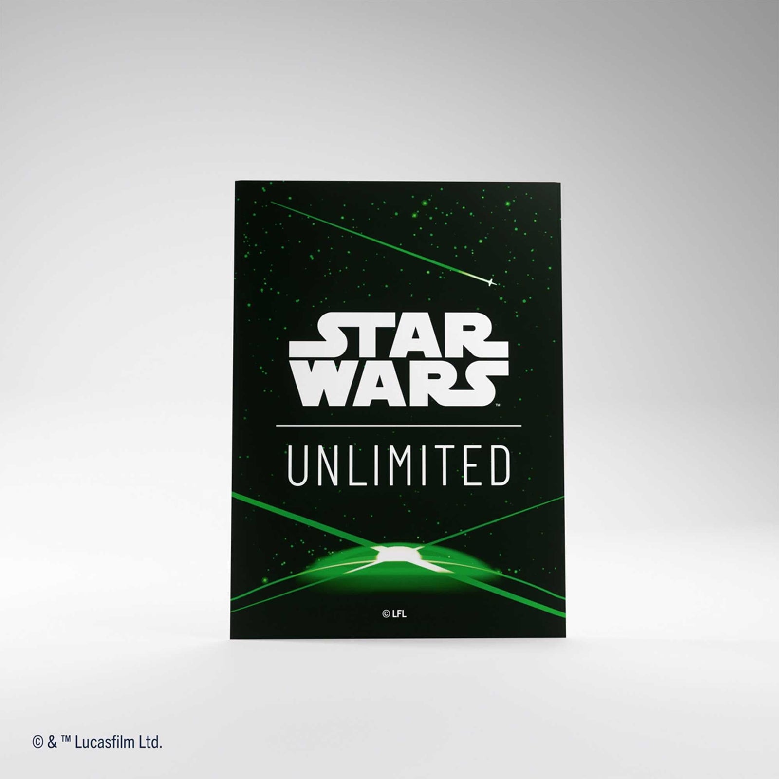 Gamegenic Star Wars: Unlimited Premium Art Sleeves - Card Back Green 1