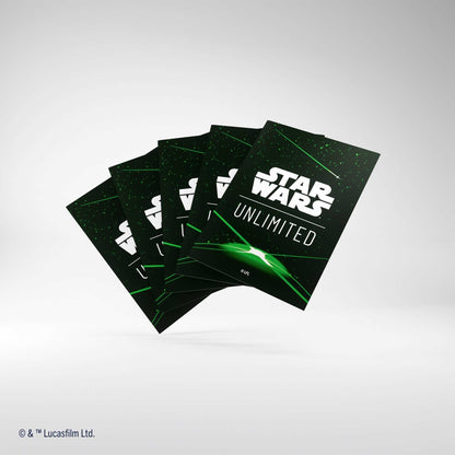 Gamegenic Star Wars: Unlimited Premium Art Sleeves - Card Back Green 3
