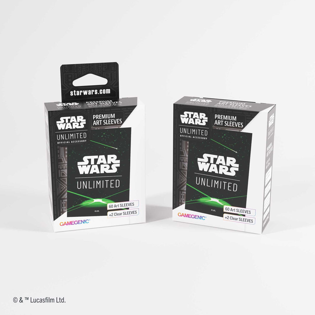 Gamegenic Star Wars: Unlimited Premium Art Sleeves - Card Back Green 4