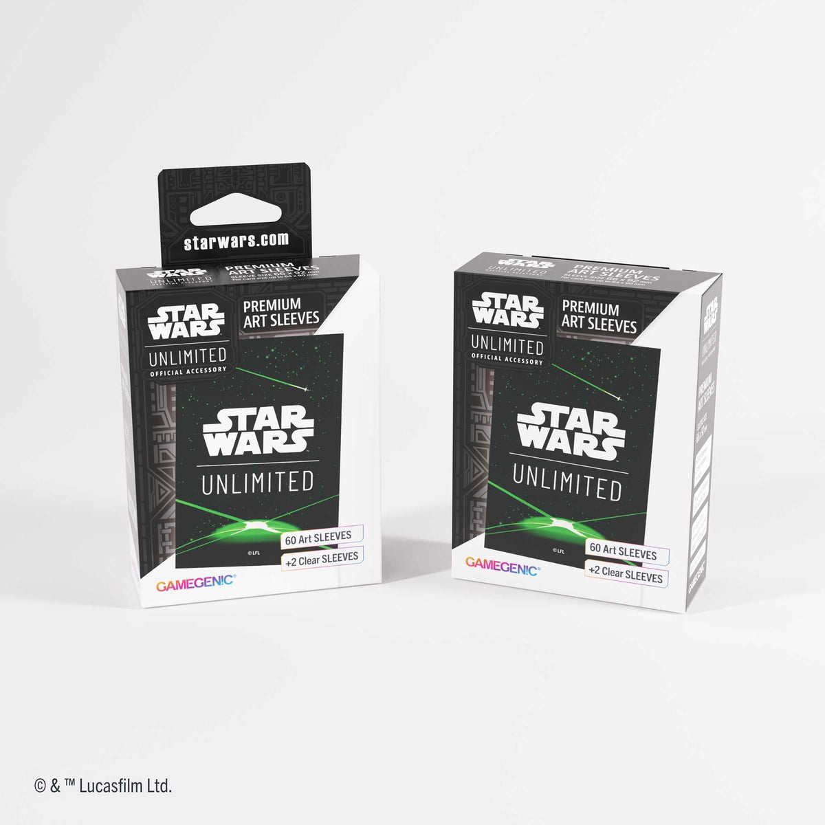 Gamegenic Star Wars: Unlimited Premium Art Sleeves - Card Back Green 4