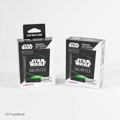 Gamegenic Star Wars: Unlimited Premium Art Sleeves - Card Back Green 4