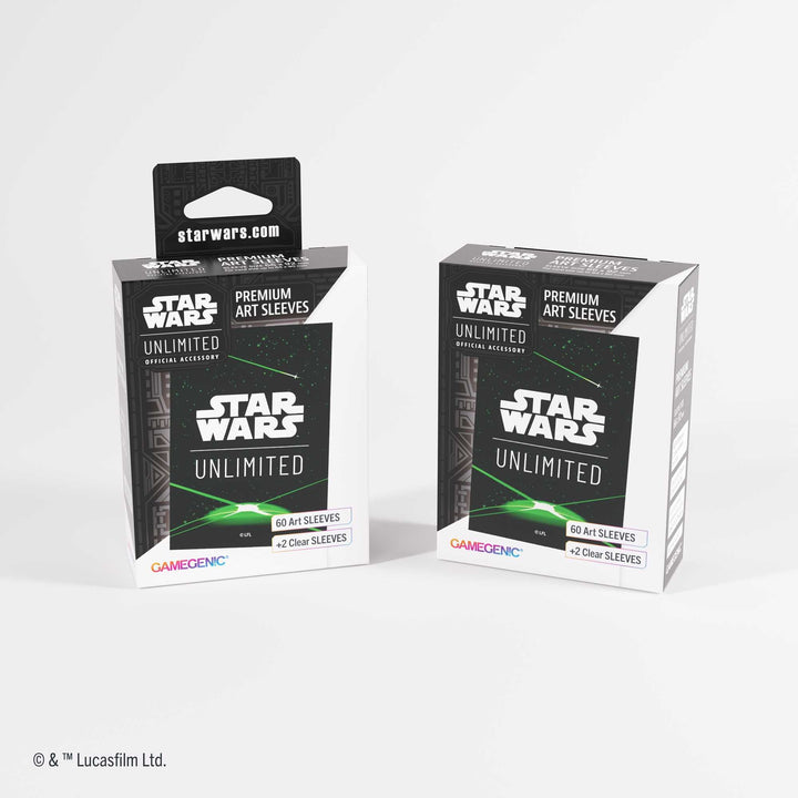 Gamegenic Star Wars: Unlimited Premium Art Sleeves - Card Back Green 4