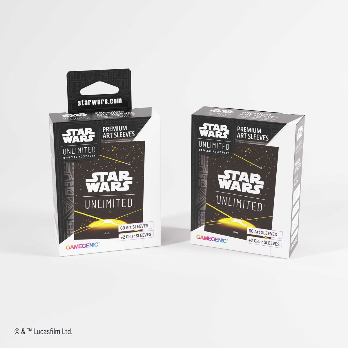 Gamegenic Star Wars: Unlimited Premium Art Sleeves - Card Back Yellow 4