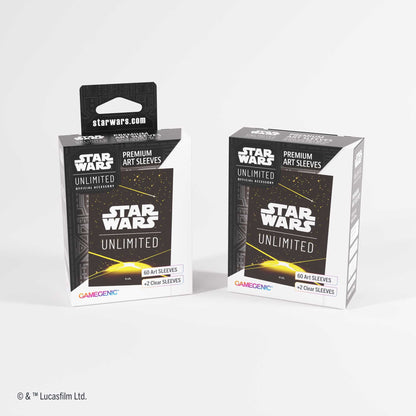 Gamegenic Star Wars: Unlimited Premium Art Sleeves - Card Back Yellow 4