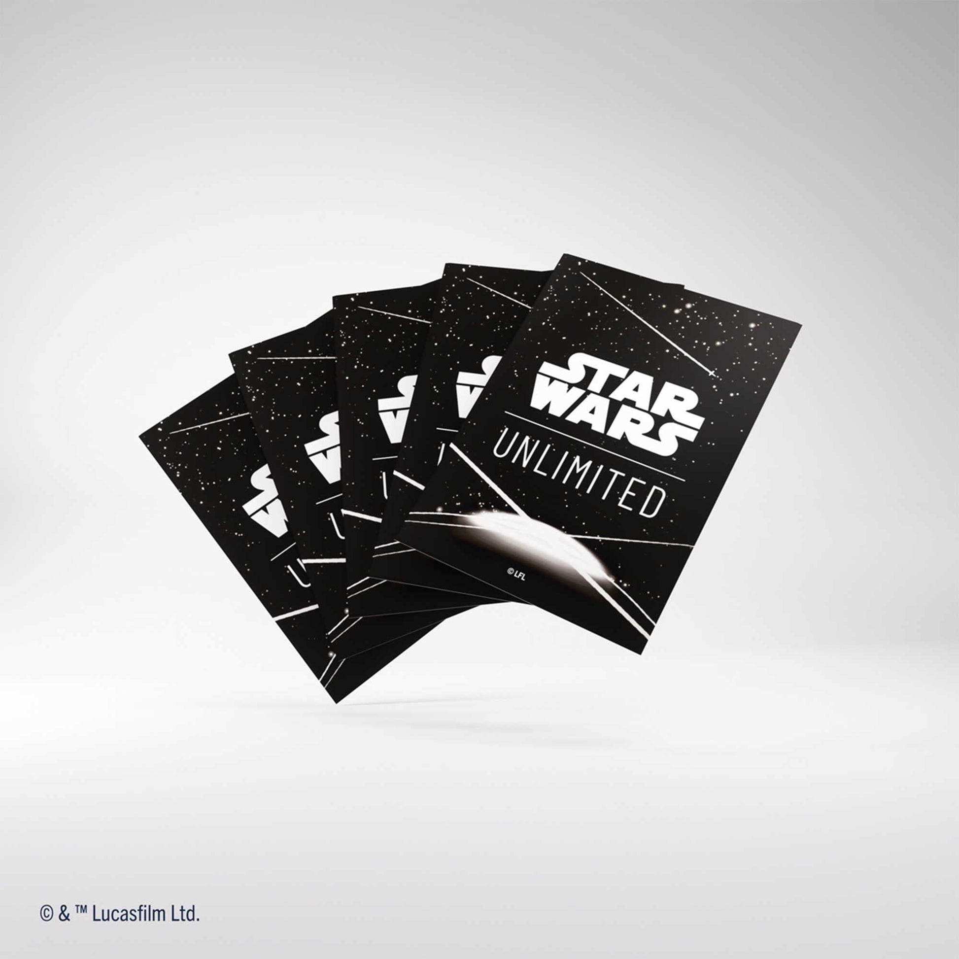 Gamegenic Star Wars: Unlimited Premium Art Sleeves - Card Back White 3
