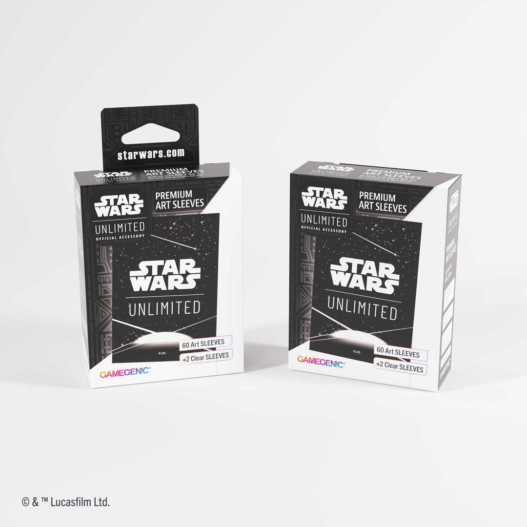 Gamegenic Star Wars: Unlimited Premium Art Sleeves - Card Back White 4