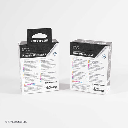 Gamegenic Star Wars: Unlimited Premium Art Sleeves - Card Back White 5