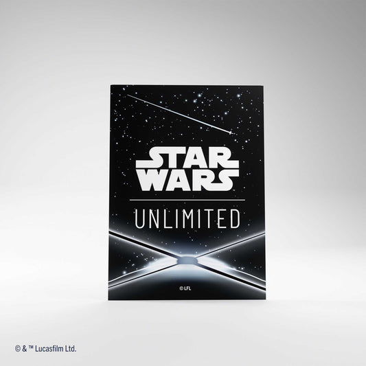 Gamegenic Star Wars: Unlimited Premium Art Sleeves - Card Back Black 1