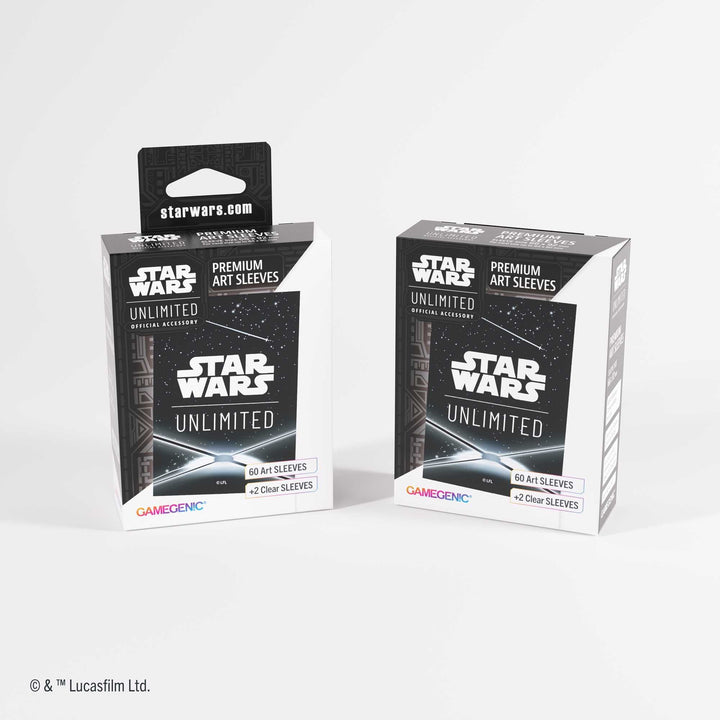 Gamegenic Star Wars: Unlimited Premium Art Sleeves - Card Back Black 4