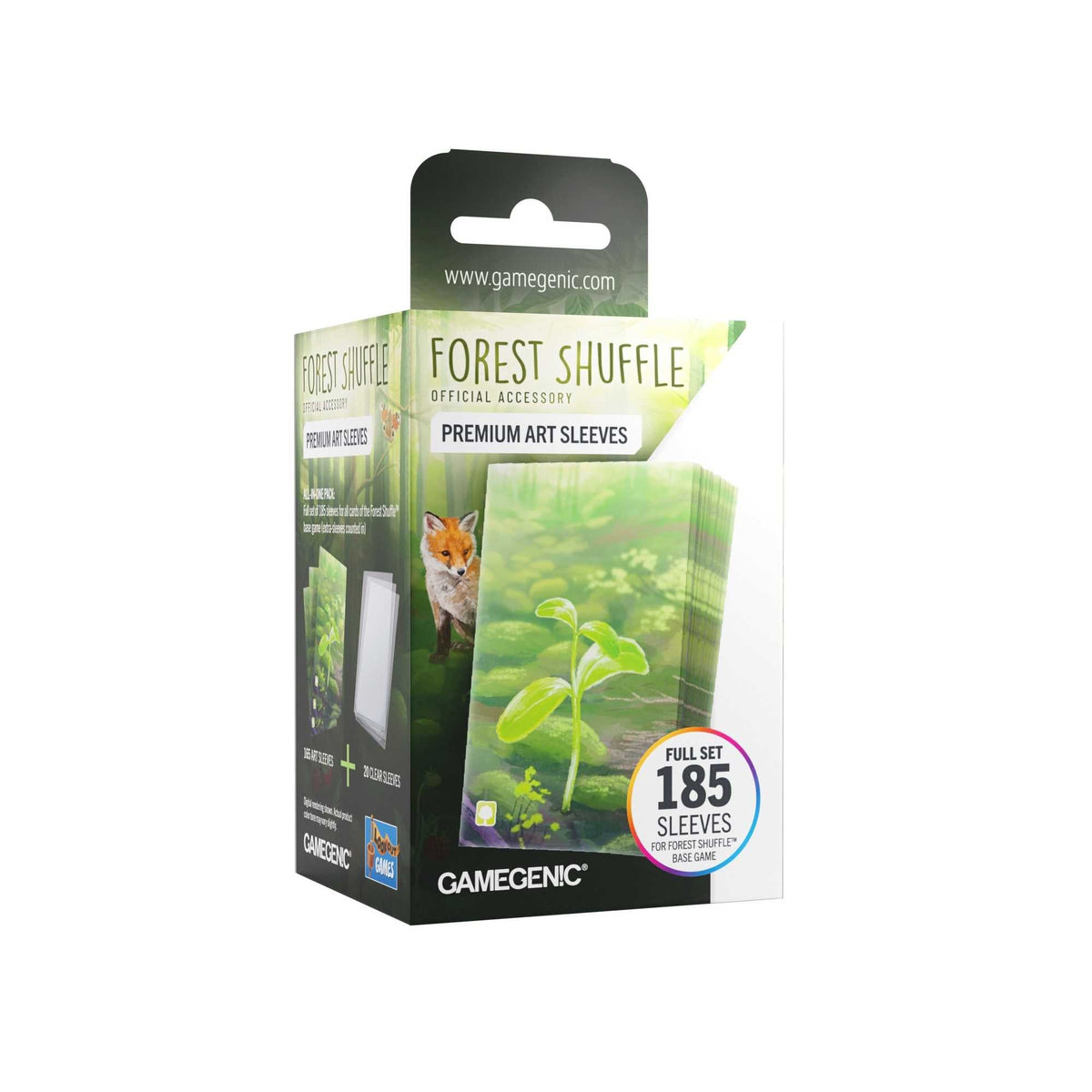 Forest Shuffle Premium Art Sleeves Gaming Accessory by Gamegenic 1