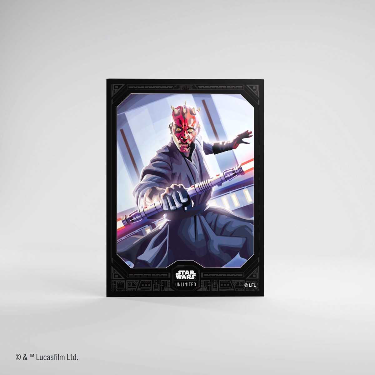 Gamegenic Star Wars Unlimited Premium Art Sleeves Set 5 Darth Maul Gaming Accessory 1