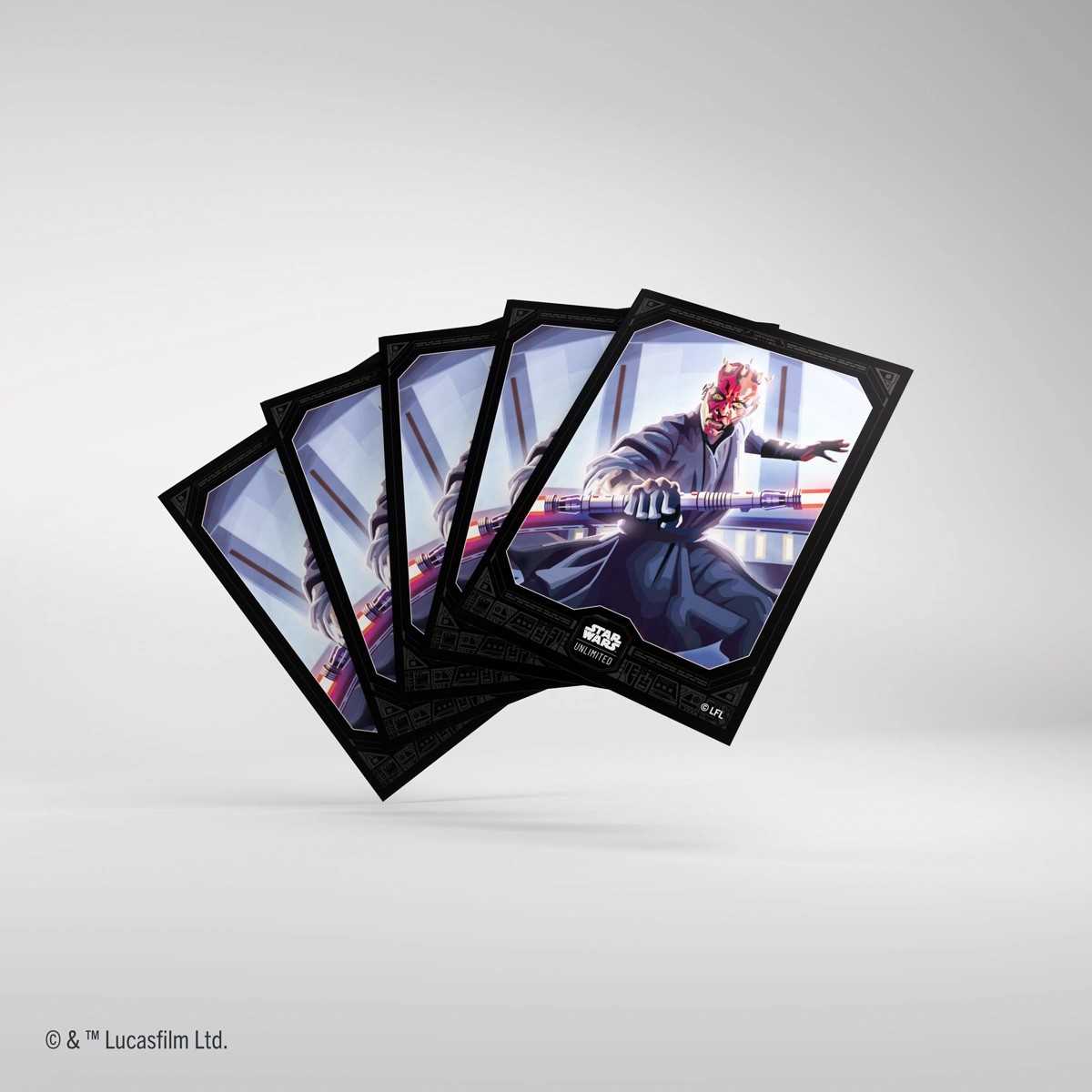 Gamegenic Star Wars Unlimited Premium Art Sleeves Set 5 Darth Maul Gaming Accessory 2