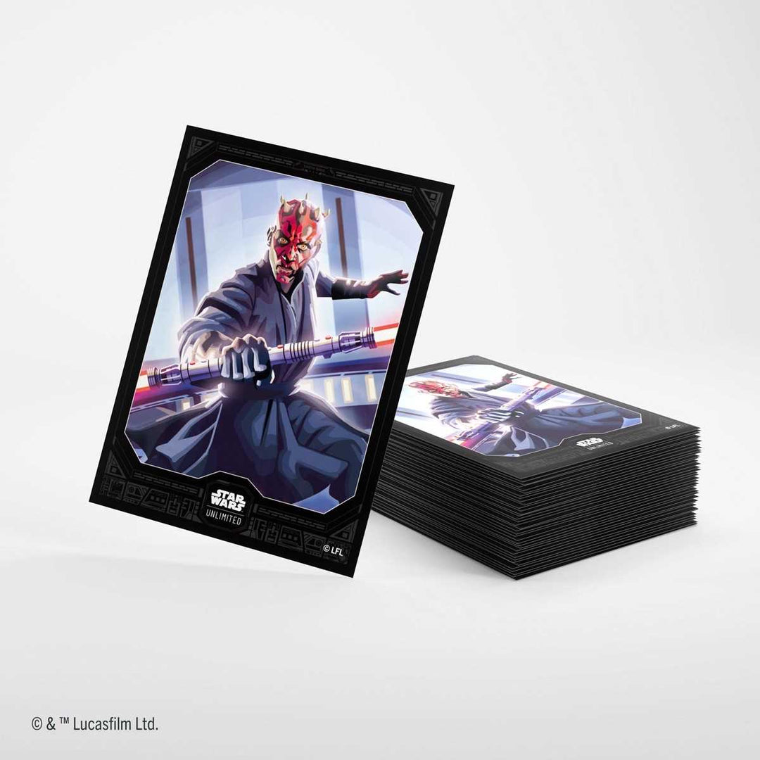 Gamegenic Star Wars Unlimited Premium Art Sleeves Set 5 Darth Maul Gaming Accessory 3