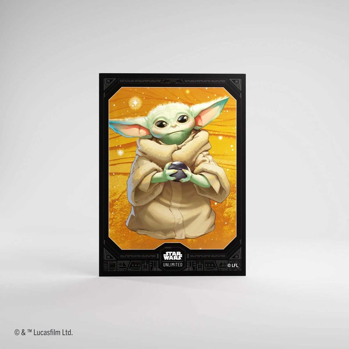 Gamegenic Star Wars Unlimited Premium Art Sleeves Set 5 Grogu Gaming Accessory 1