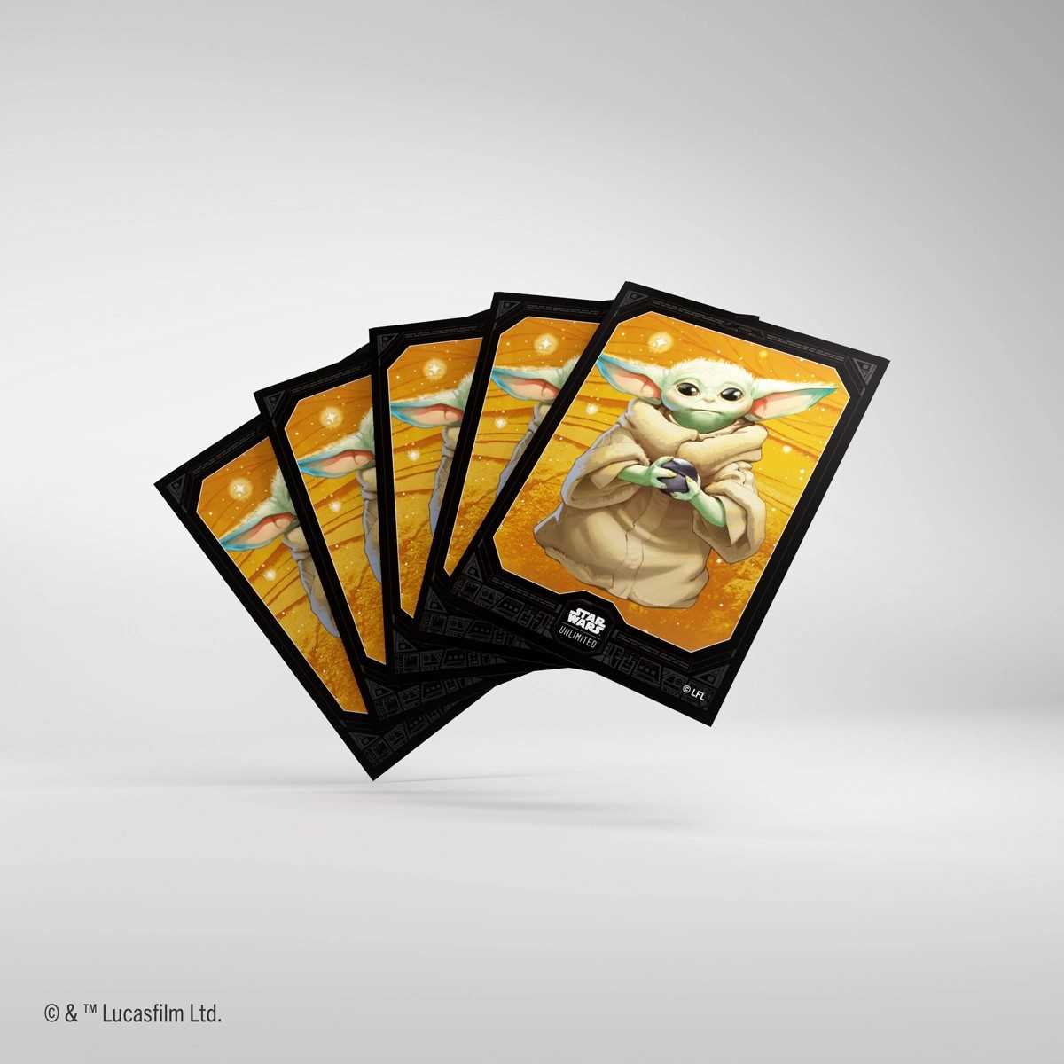 Gamegenic Star Wars Unlimited Premium Art Sleeves Set 5 Grogu Gaming Accessory 2