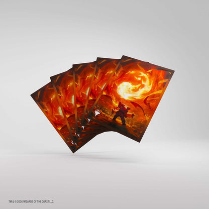Gamegenic MTG Secrets of Strixhaven Premium Art Sleeves Mana 4 Gaming Accessory 5